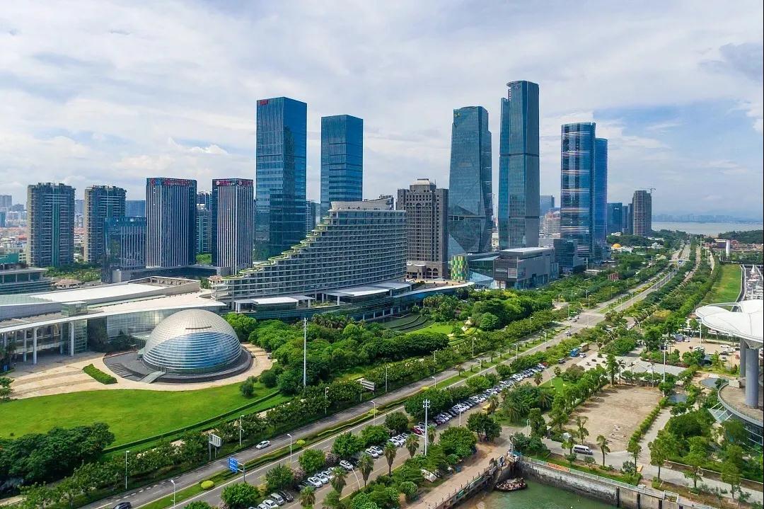 厦门国际会展中心实景图